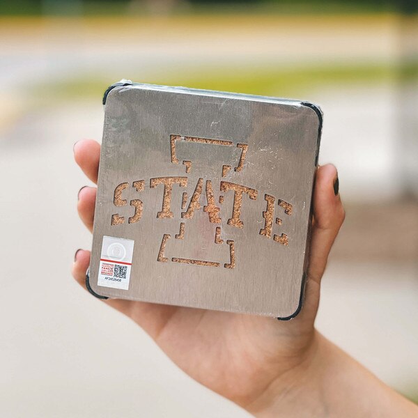 I-State Metal Boaster Drink Coaster 4-Pack (4"x4")